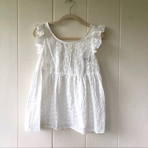 🛍HP🛍 💐 Eyelet Pinafore Top 💐